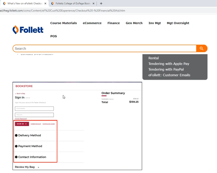eFollett - TIP - Financial Aid - 1 pg checkout